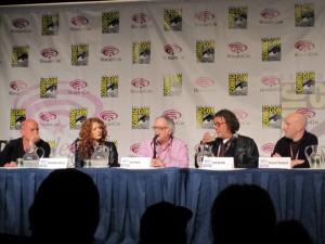 Dean Norris, Rachelle LeFevre, Neal Baer, Jack Bender and Brian K. Vaughan