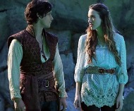 Peter Gadiot and Sophie Lowe