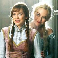 Elizabeth Lail and Georgina Haig
