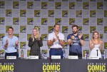 Vikings Alex Hogh Andersen, Georgia Hirst, Alexander Ludwig, Clive Standen, and Katheryn Winnick-Mike CoppolaGetty Images North AmericaZimbio