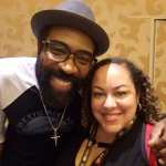 Lisa with Cress Williams